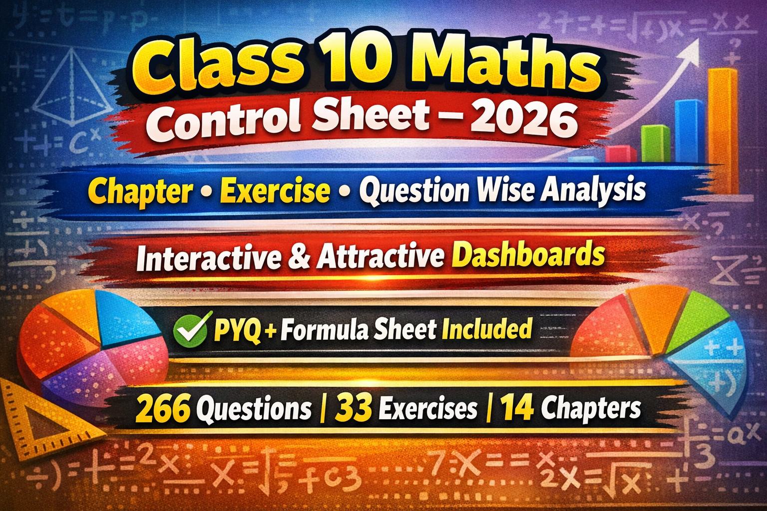 Class 10 Maths Control Sheet